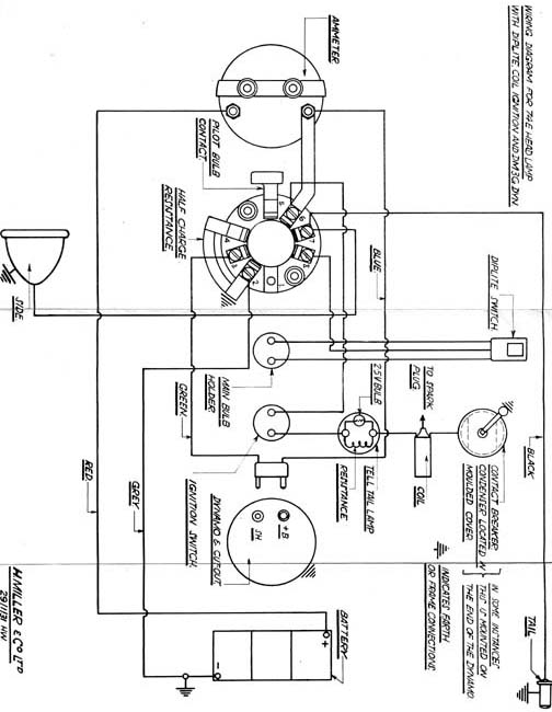Velocette Le Wiring Diagram - Wiring Diagram Schemas